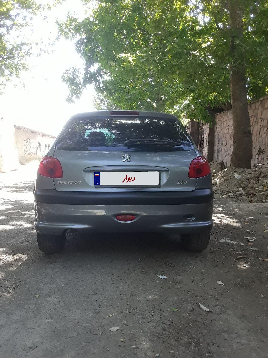 پژو 206 تیپ 2 - 1387