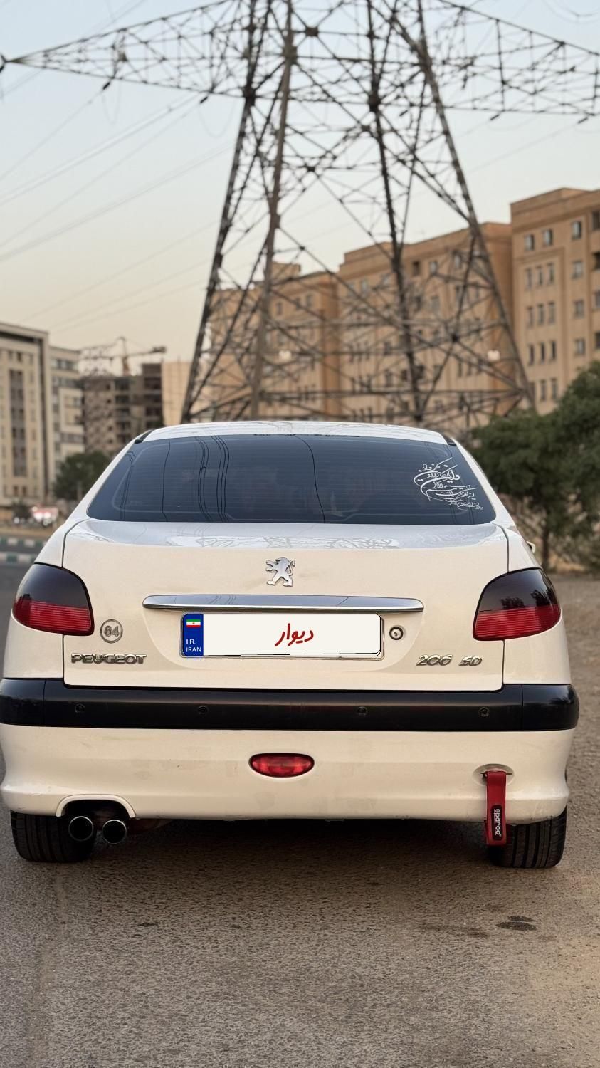پژو ۲۰۶ صندوق دار v1 - 1389
