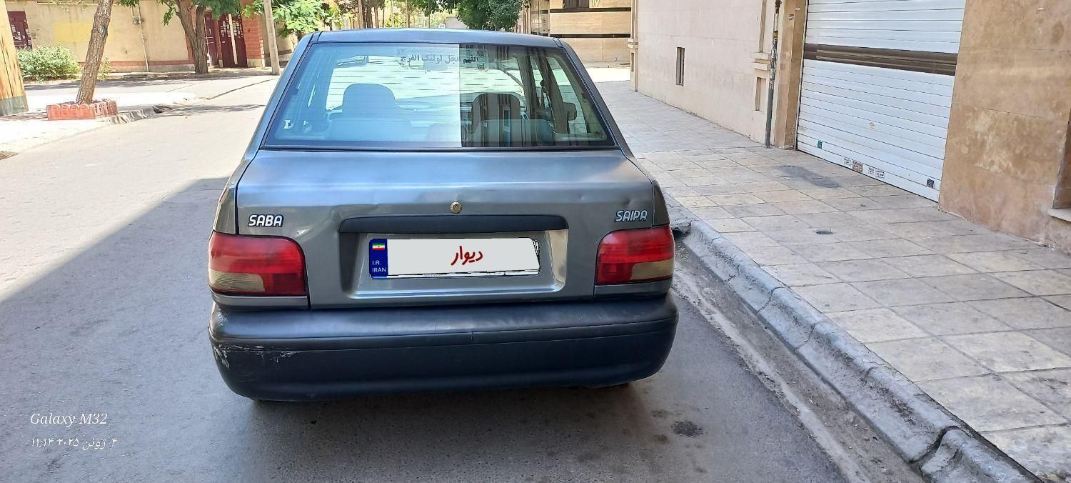 پراید صبا بنزینی - 1386