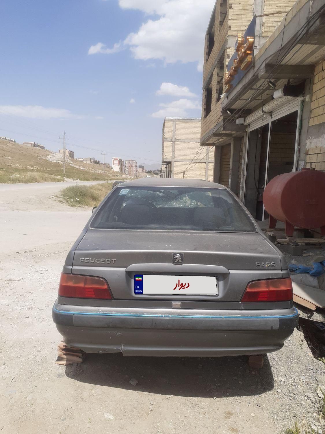 پژو پارس دوگانه سوز - 1391