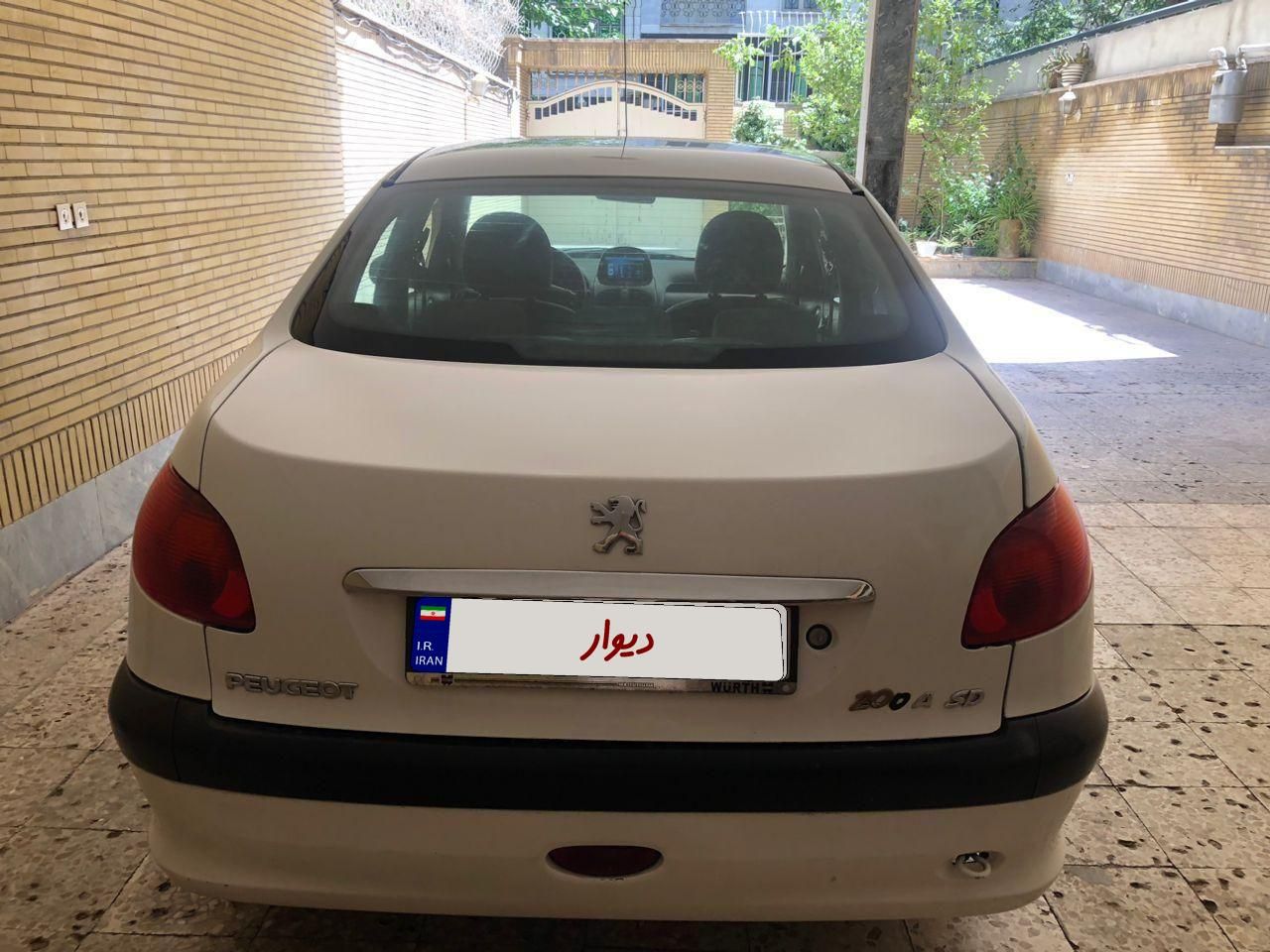 پژو ۲۰۶ صندوق دار v9 - 1387