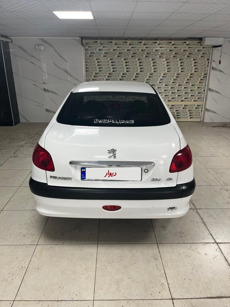 پژو ۲۰۶ صندوق دار v8 - 1394