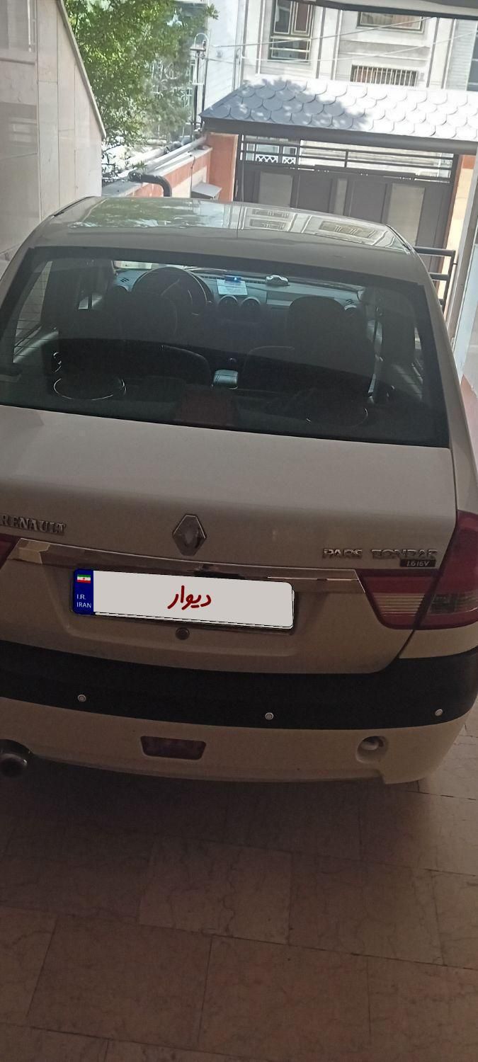 رنو پارس تندر گیربکس JHQ + مولتی مدیا - 1393