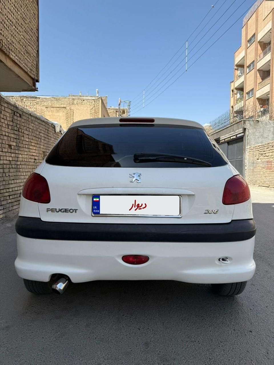 پژو 206 تیپ 2 - 1387