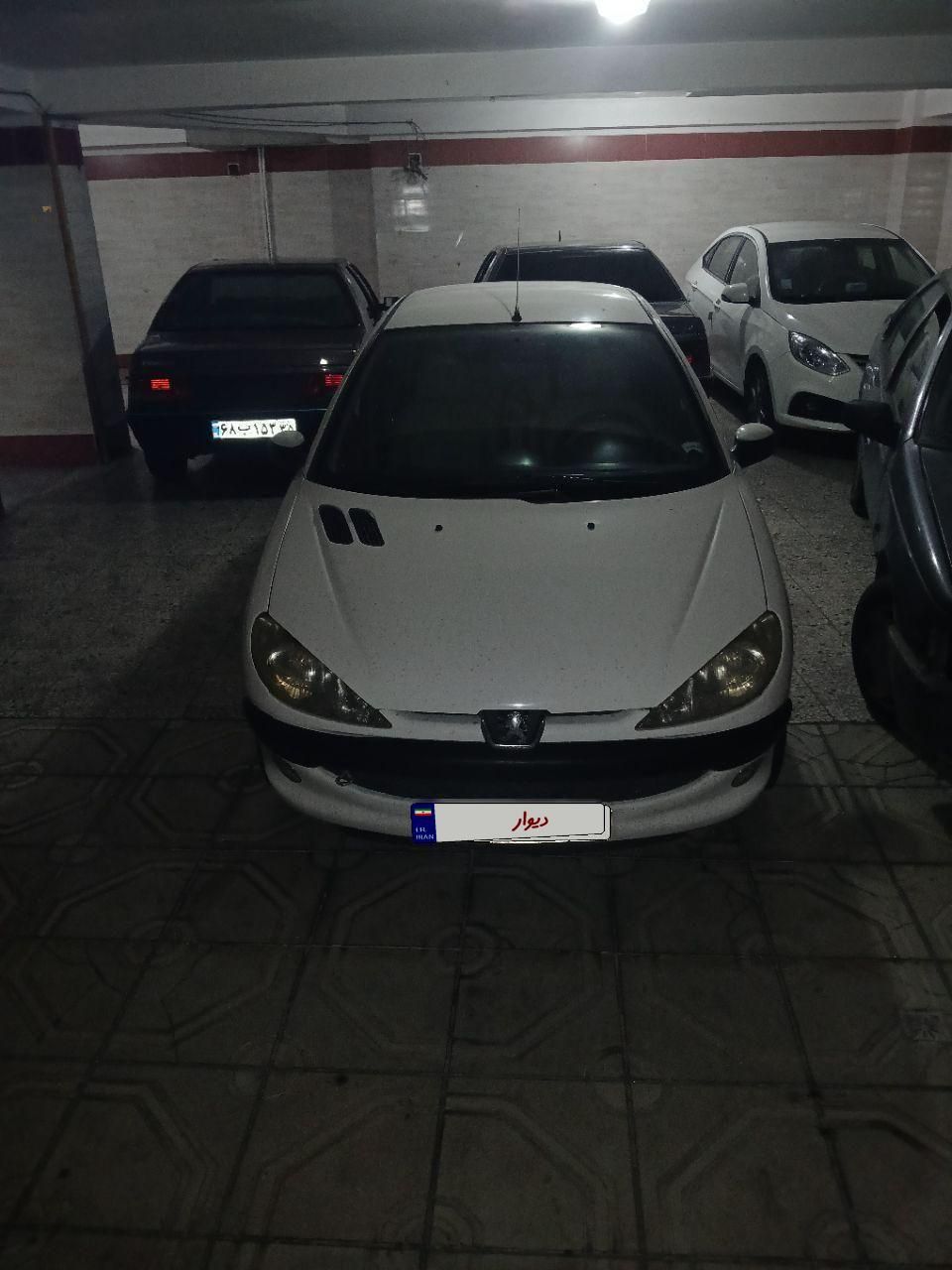 پژو ۲۰۶ صندوق دار v8 - 1389