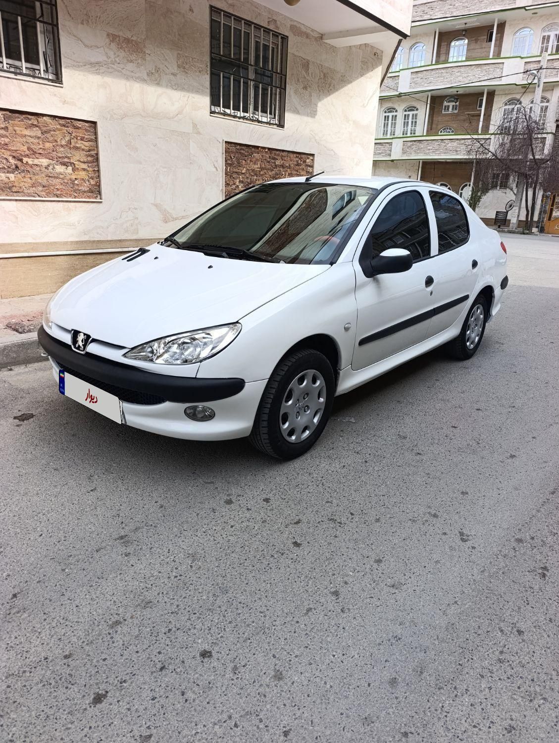 پژو ۲۰۶ صندوق دار v8 - 1389