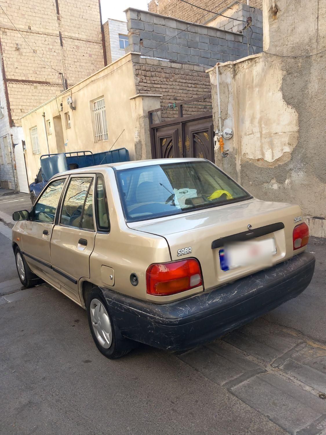 پراید صبا بنزینی - 1387