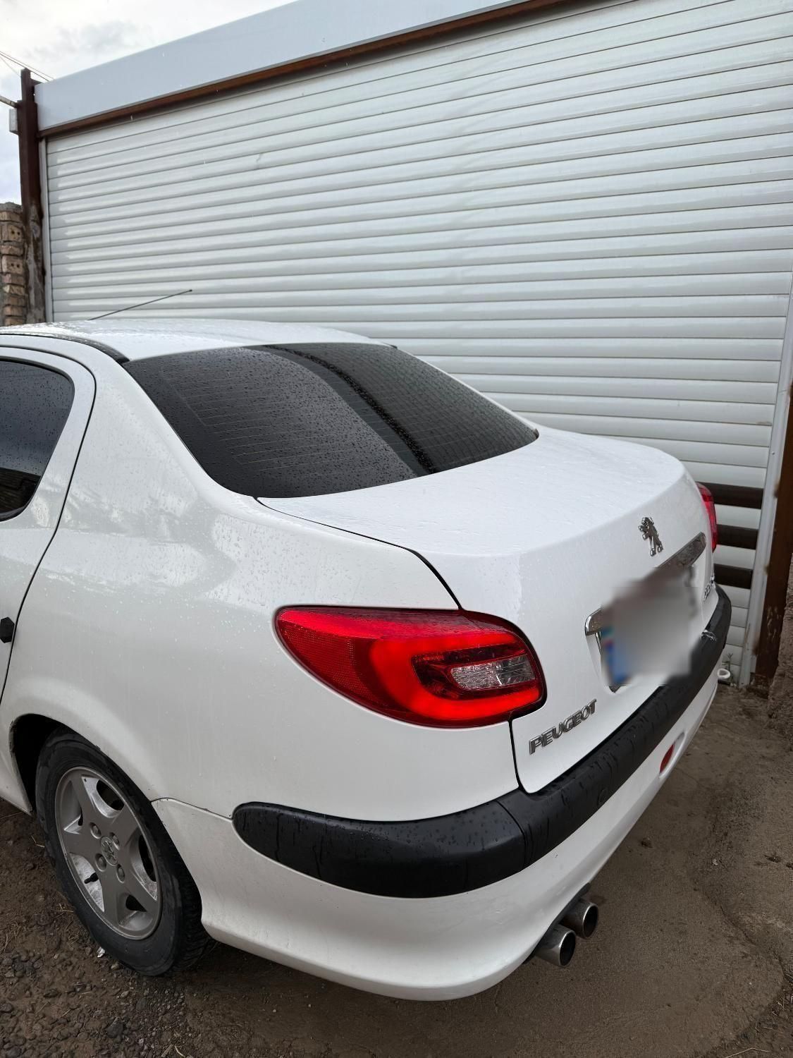 پژو ۲۰۶ صندوق دار v8 - 1396