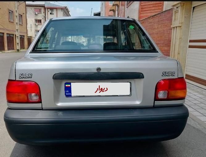 پراید صبا بنزینی - 1386