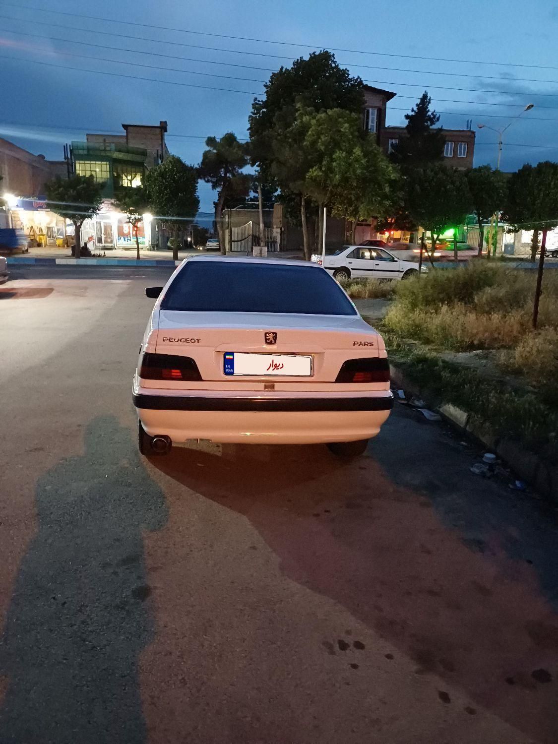 پژو پارس دوگانه سوز - 1389