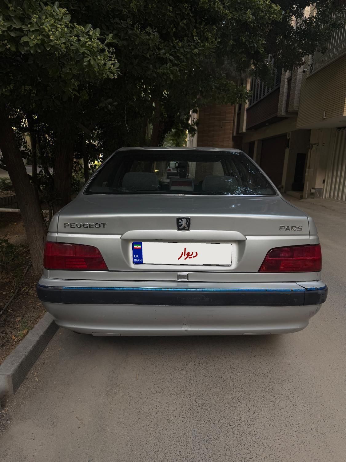 پژو پارس دوگانه سوز - 1383