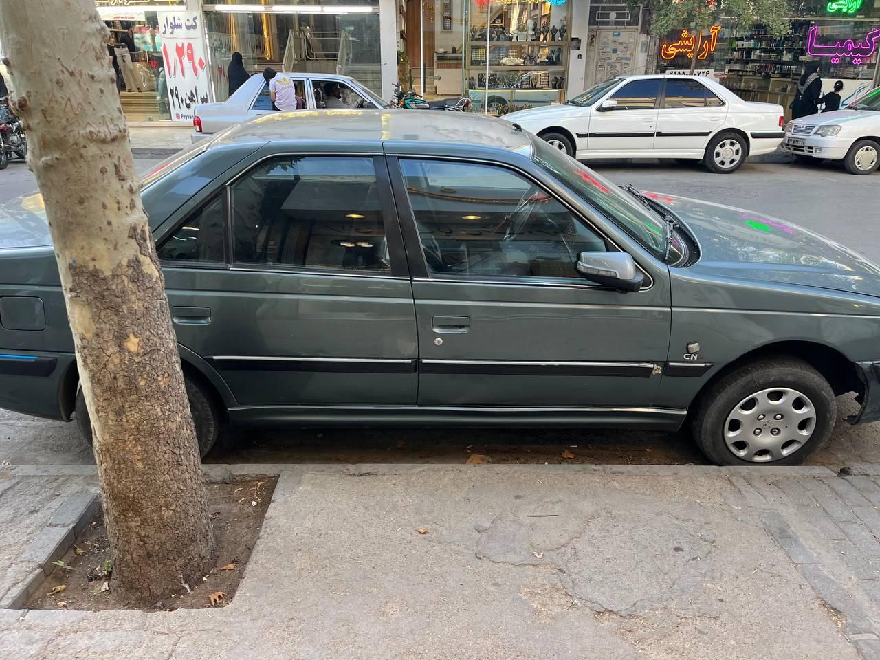پژو پارس دوگانه سوز - 1387