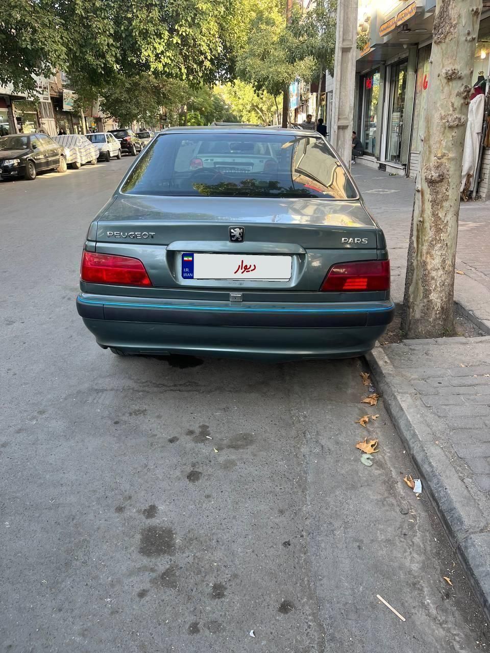 پژو پارس دوگانه سوز - 1387