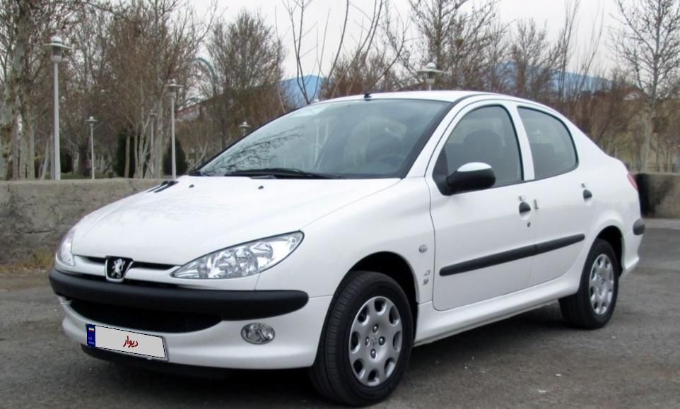 پژو ۲۰۶ صندوق دار v8 - 1395