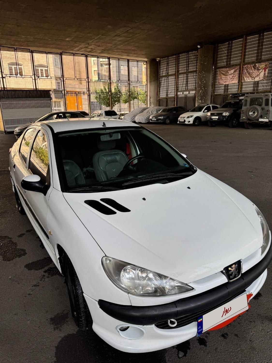 پژو ۲۰۶ صندوق دار v8 - 1389