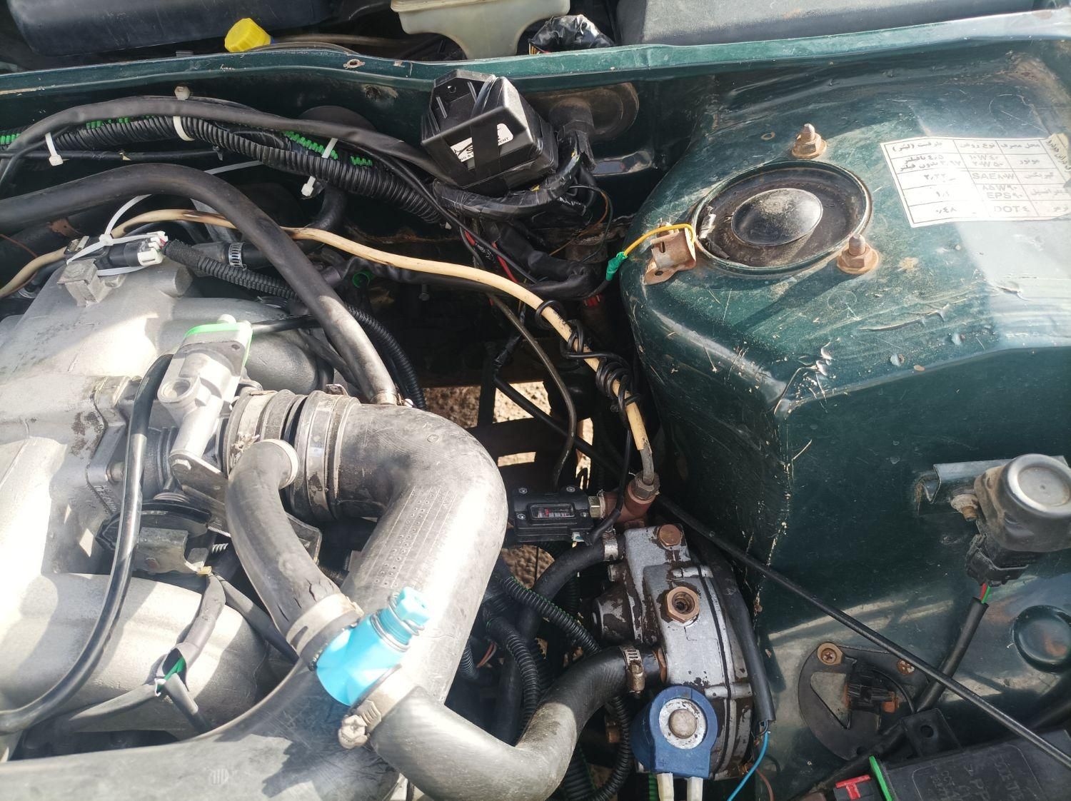 پژو آردی دوگانه سوز CNG - 1382