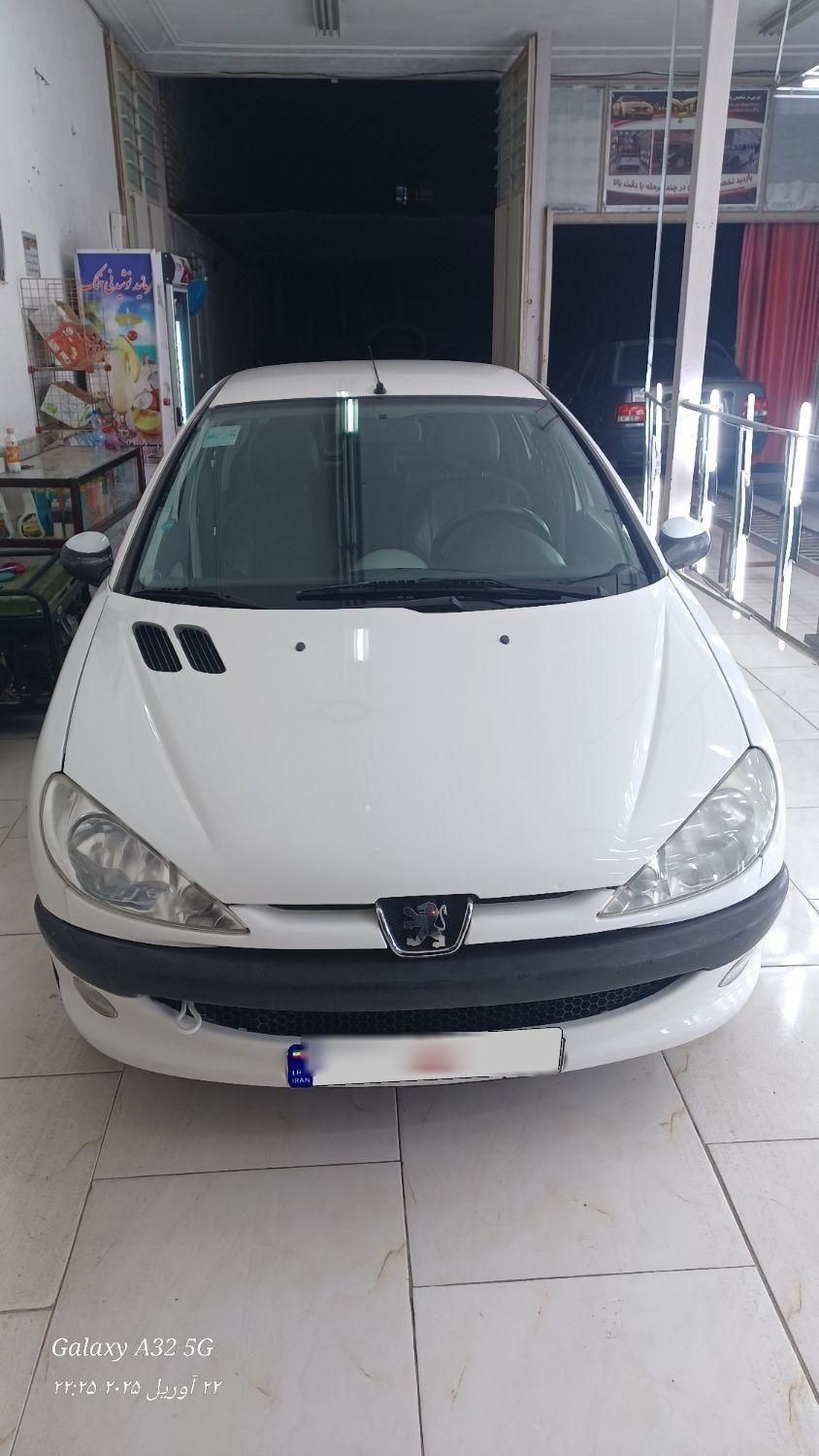 پژو ۲۰۶ صندوق دار v8 - 1389