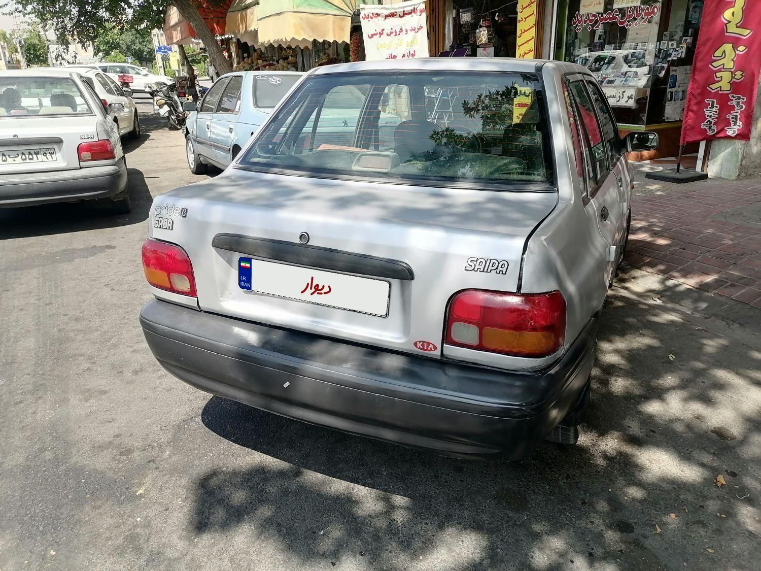 پراید صبا بنزینی - 1387