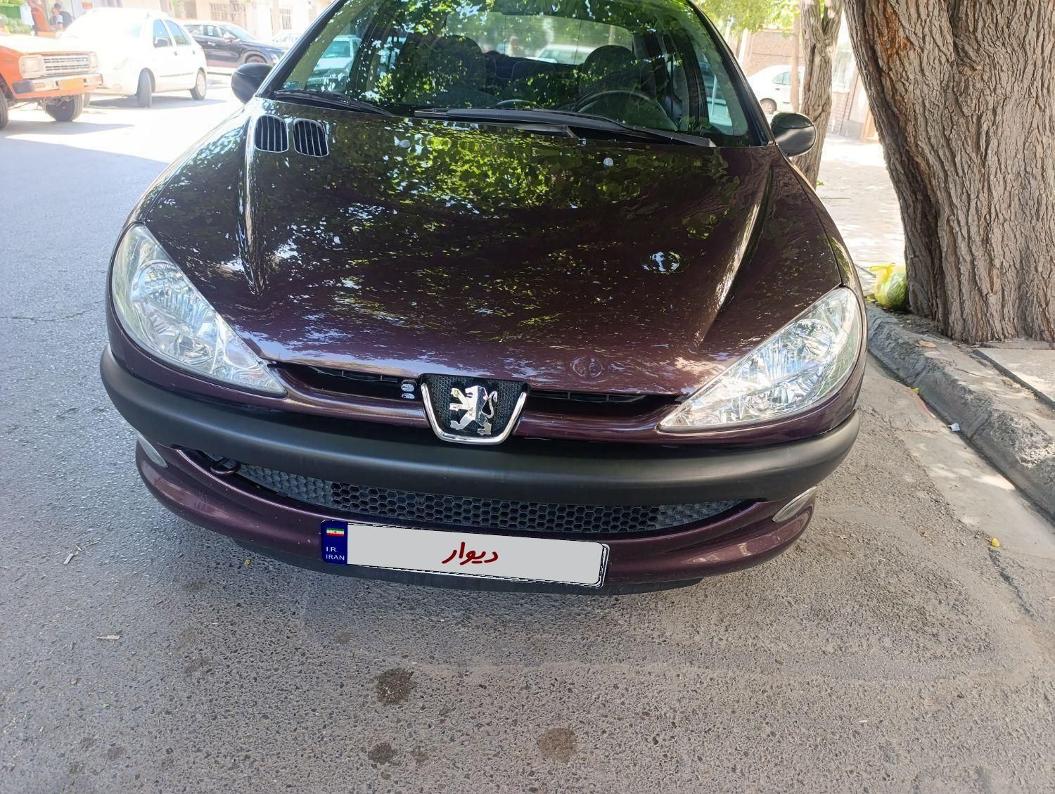 پژو ۲۰۶ صندوق دار v8 - 1396