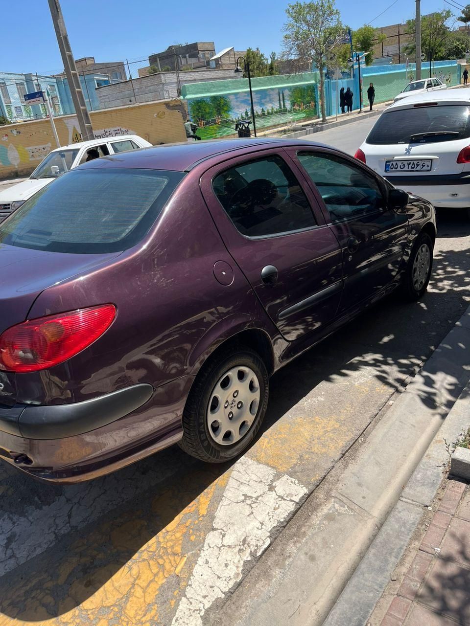 پژو ۲۰۶ صندوق دار v8 - 1396