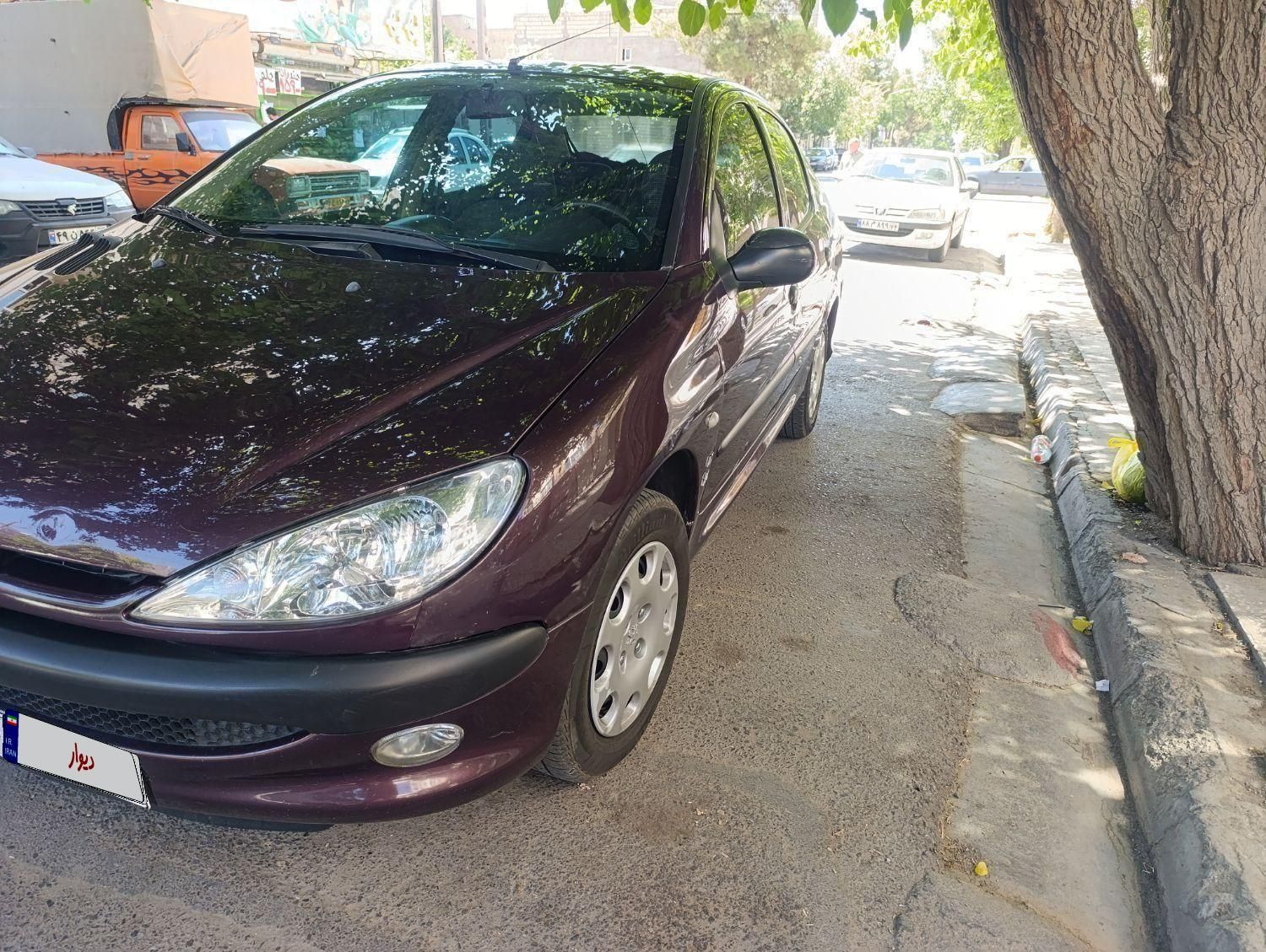 پژو ۲۰۶ صندوق دار v8 - 1396