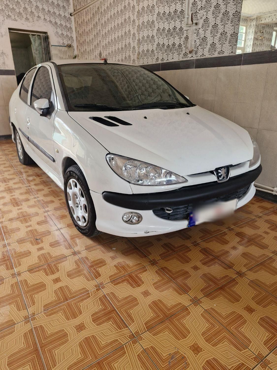 پژو ۲۰۶ صندوق دار v8 - 1388