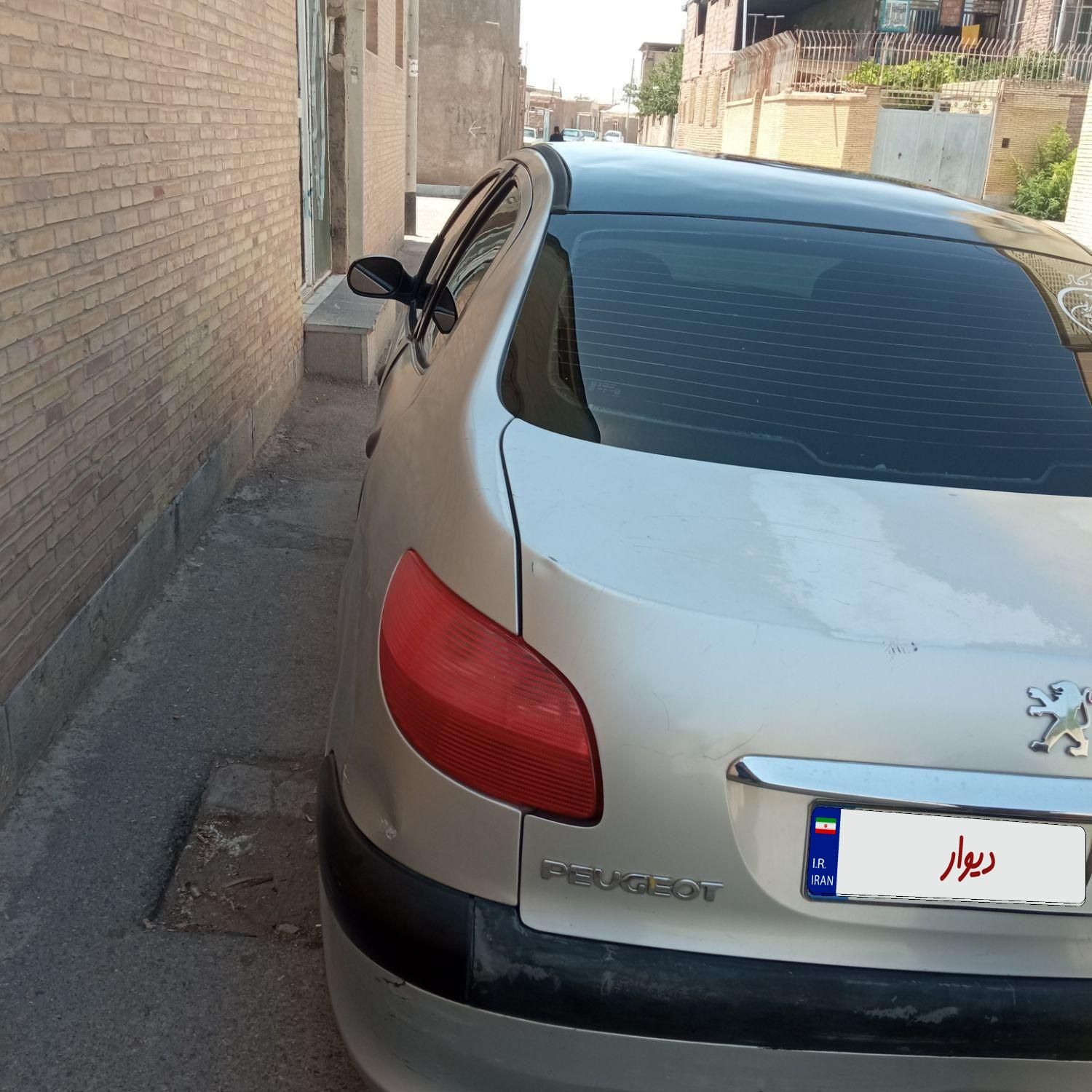 پژو ۲۰۶ صندوق دار v20 - 1387