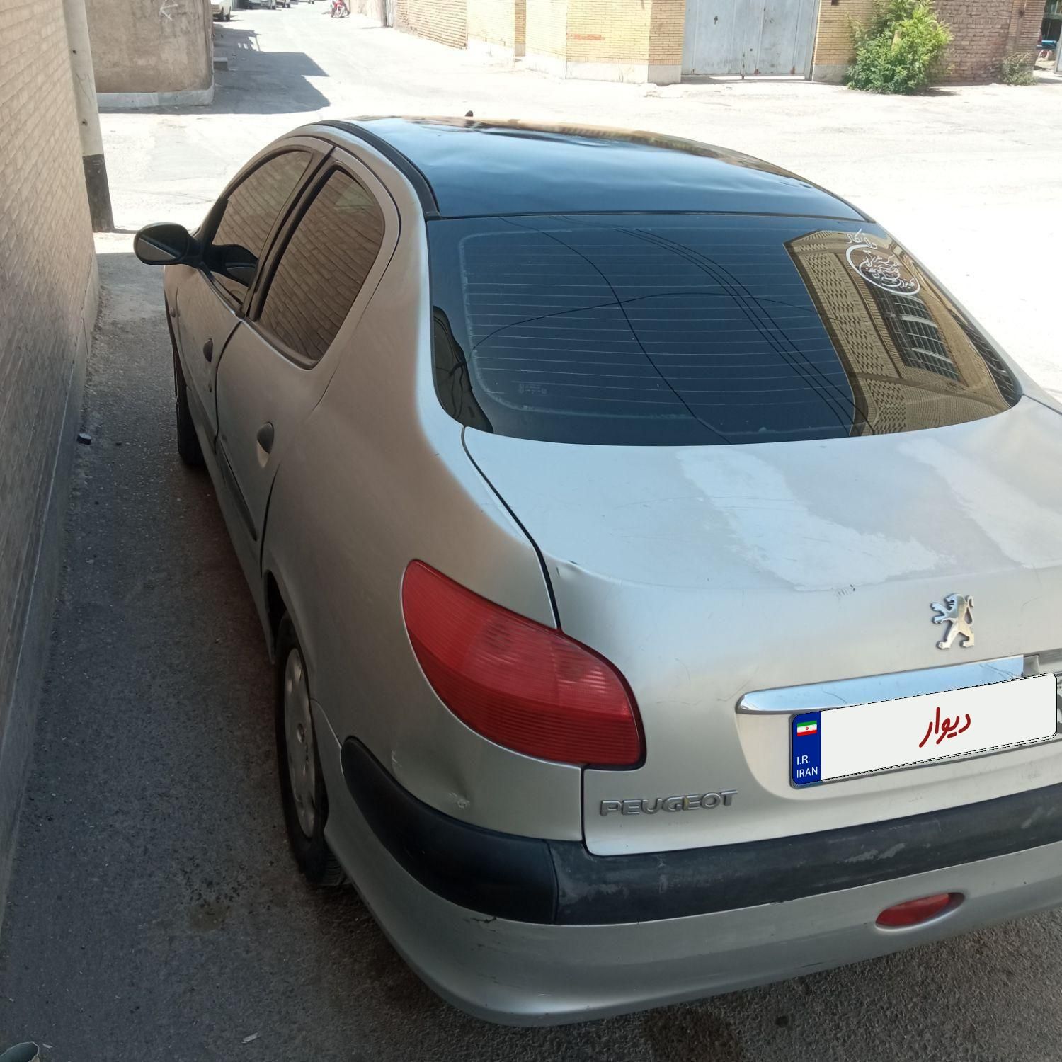 پژو ۲۰۶ صندوق دار v20 - 1387