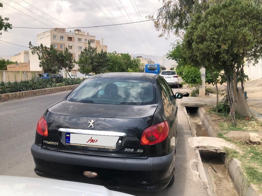 پژو ۲۰۶ صندوق دار v20 - 1390