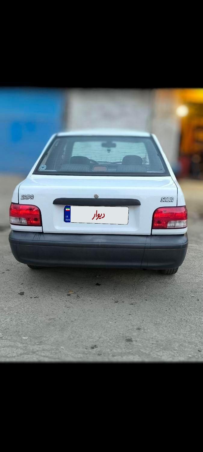 پراید صبا بنزینی - 1387