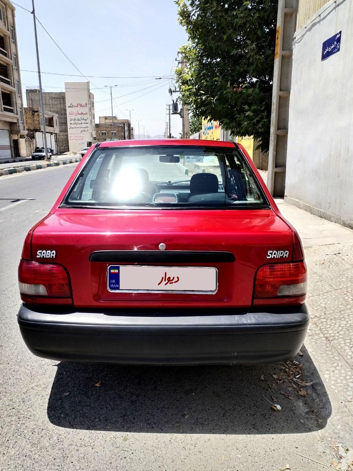 پراید صبا بنزینی - 1387