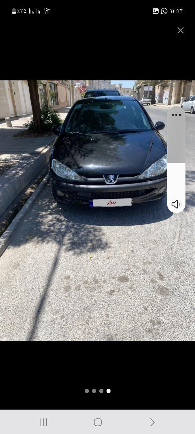 پژو ۲۰۶ صندوق دار v8 - 1394