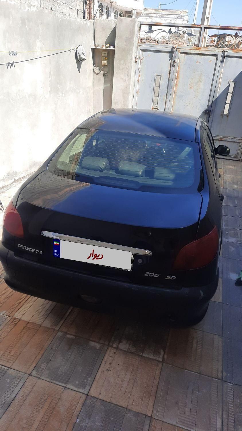 پژو ۲۰۶ صندوق دار v8 - 1394