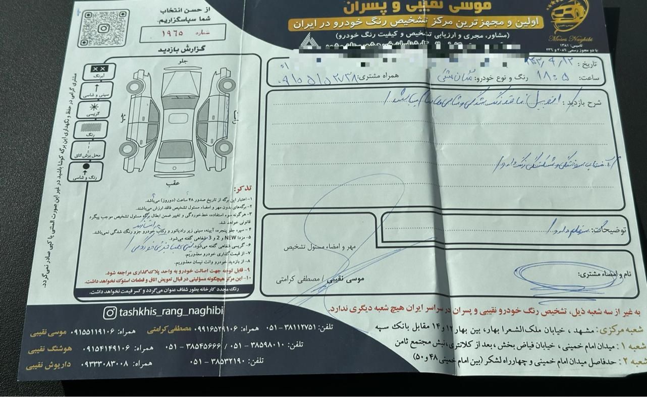 رنو مگان پارس خودرو 2000 - 2011