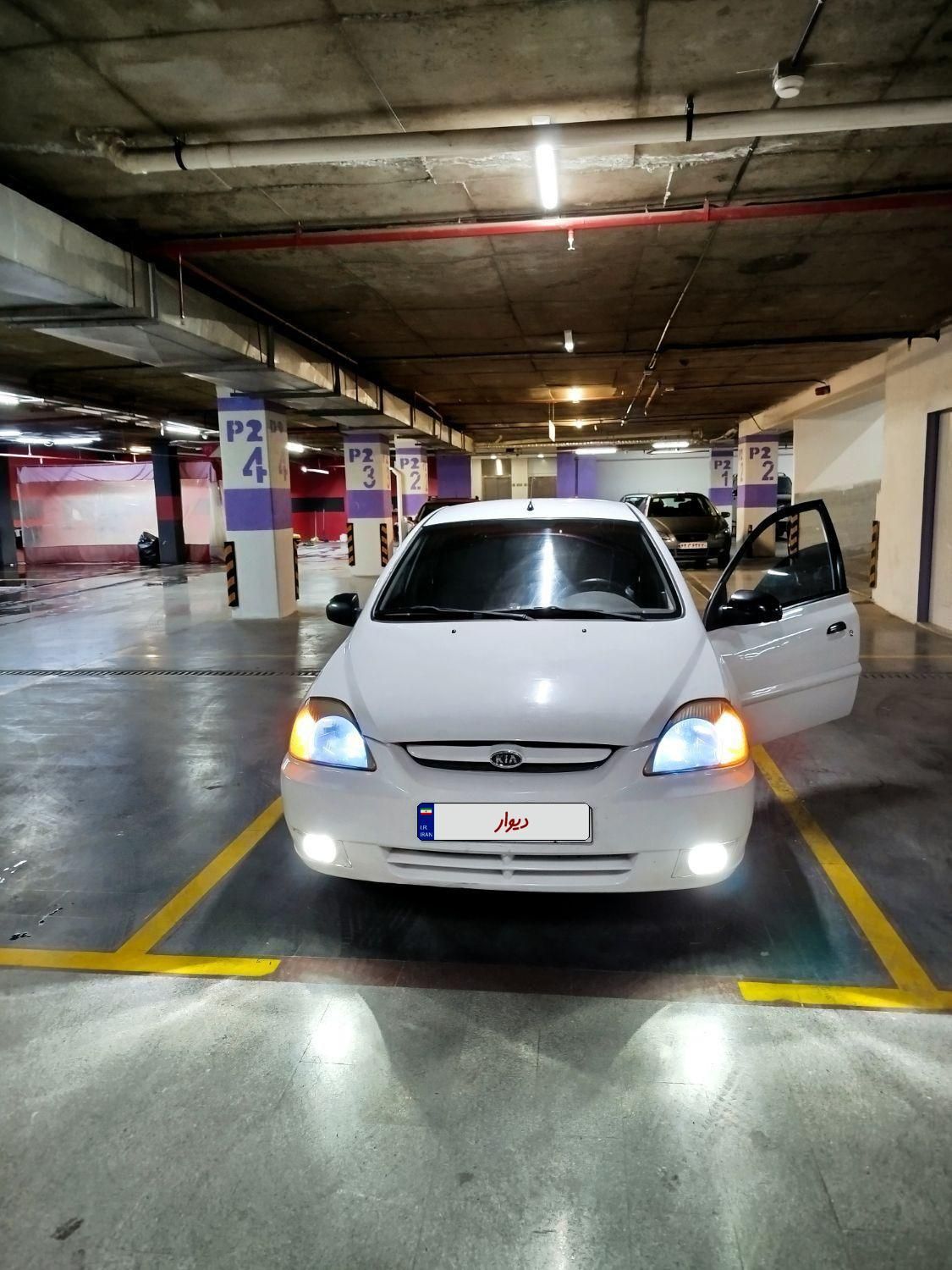 کیا ریو مونتاژ دنده ای LS - 2005