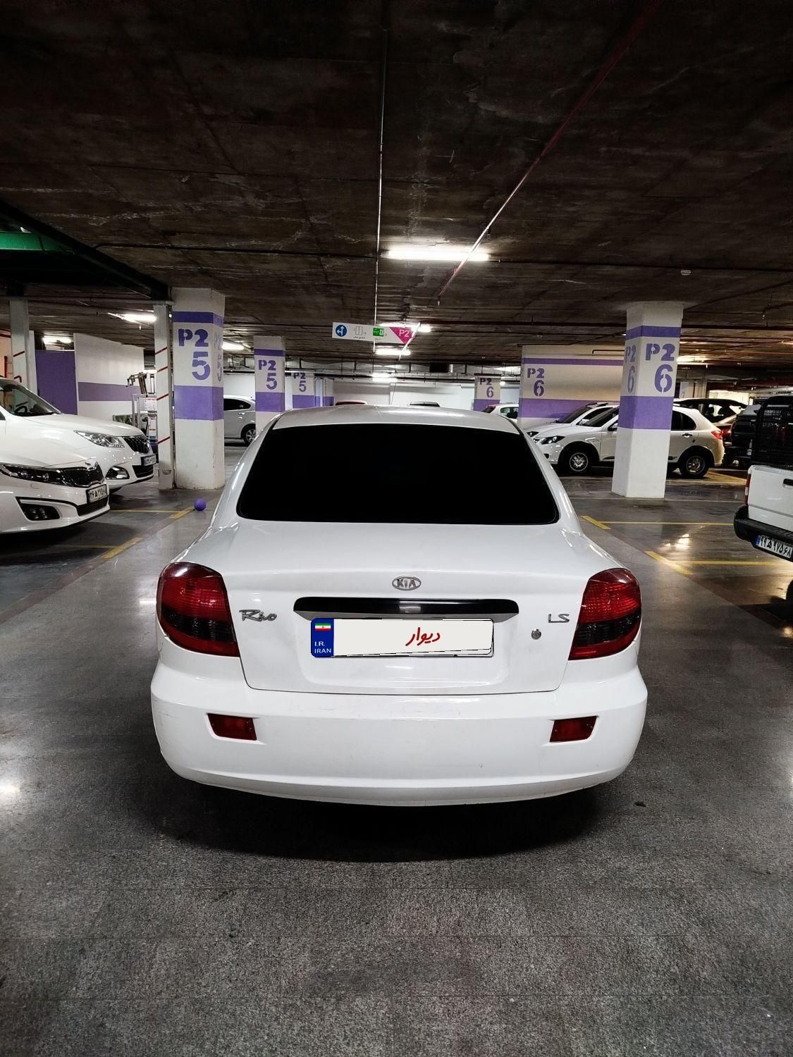 کیا ریو مونتاژ دنده ای LS - 2005