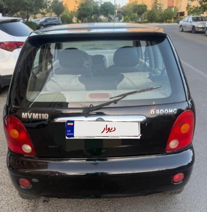 ام وی ام 110 چهار سیلندر دنده ای - 2015