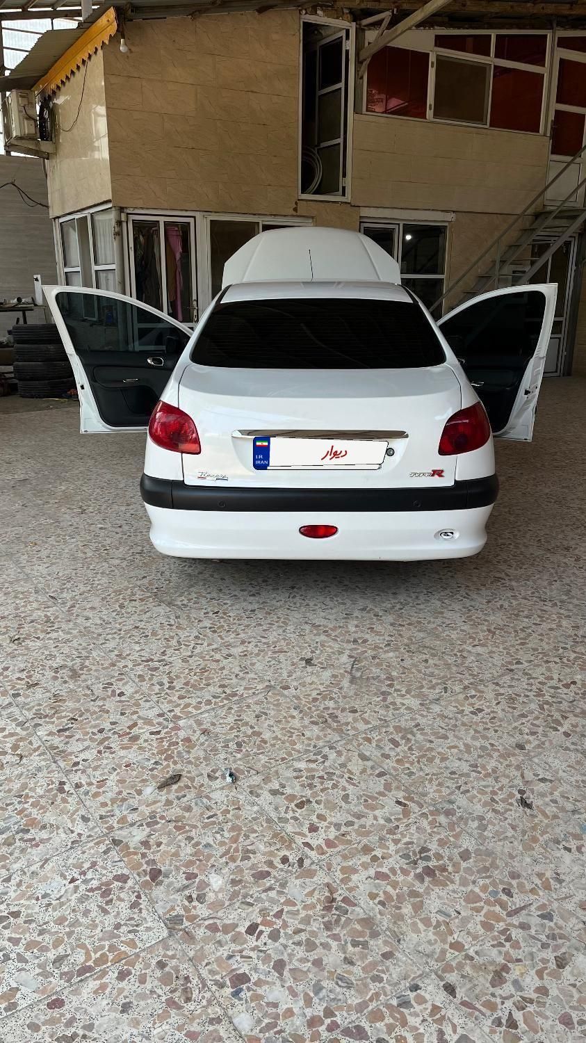 پژو ۲۰۶ صندوق دار v8 - 1396