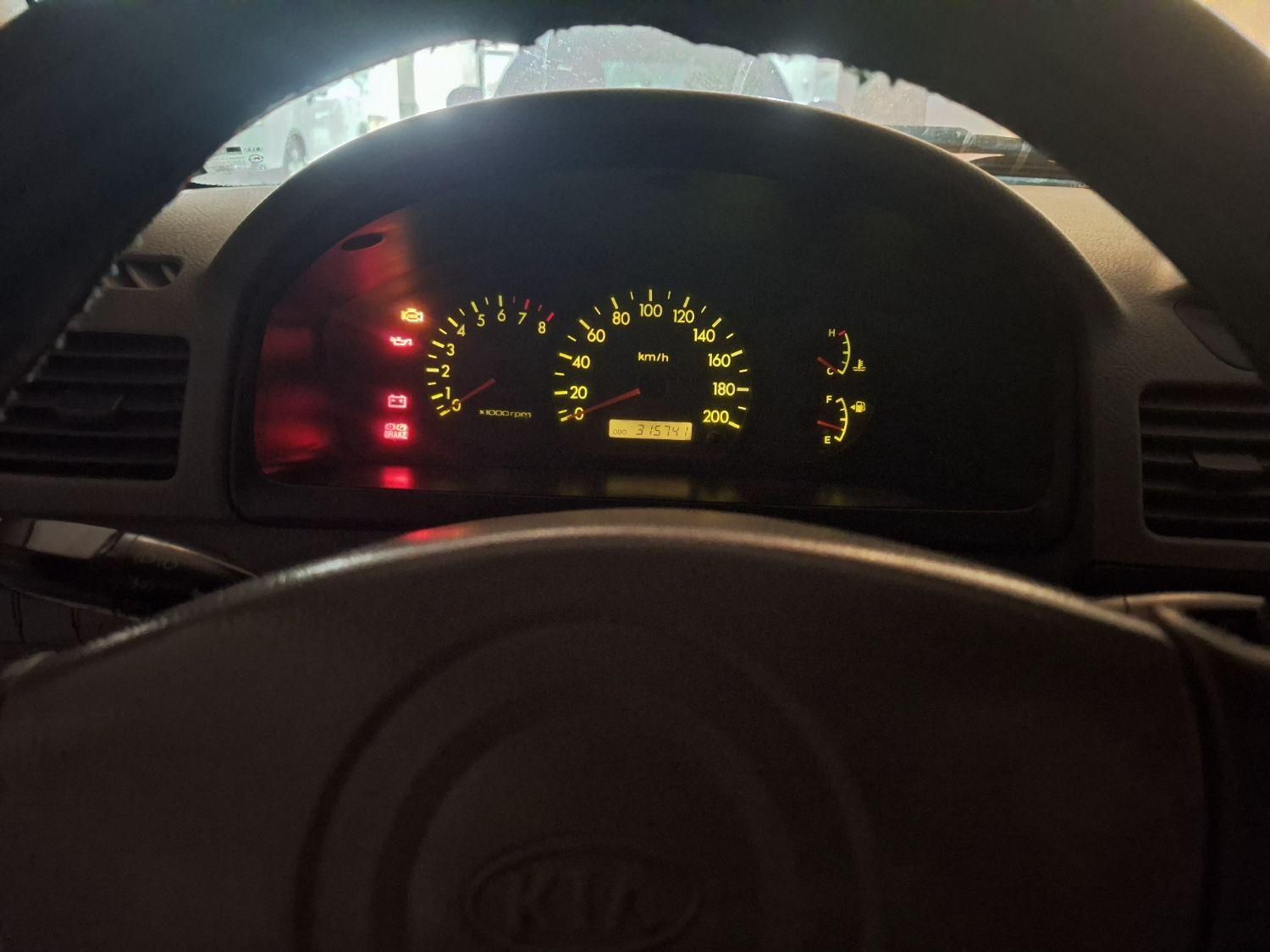 کیا ریو مونتاژ دنده ای LS - 2007