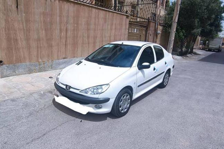 پژو ۲۰۶ صندوق دار v8 - 1393