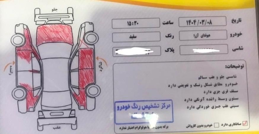 هیوندای آزرا (گرنجور) 3300cc - 2006