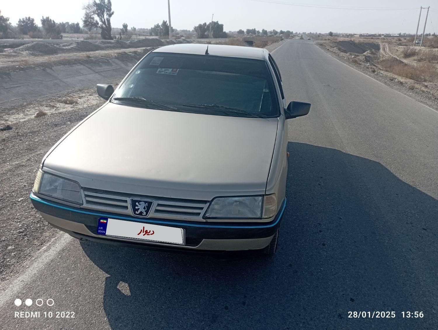 پژو 405 GLX - دوگانه سوز - 1387
