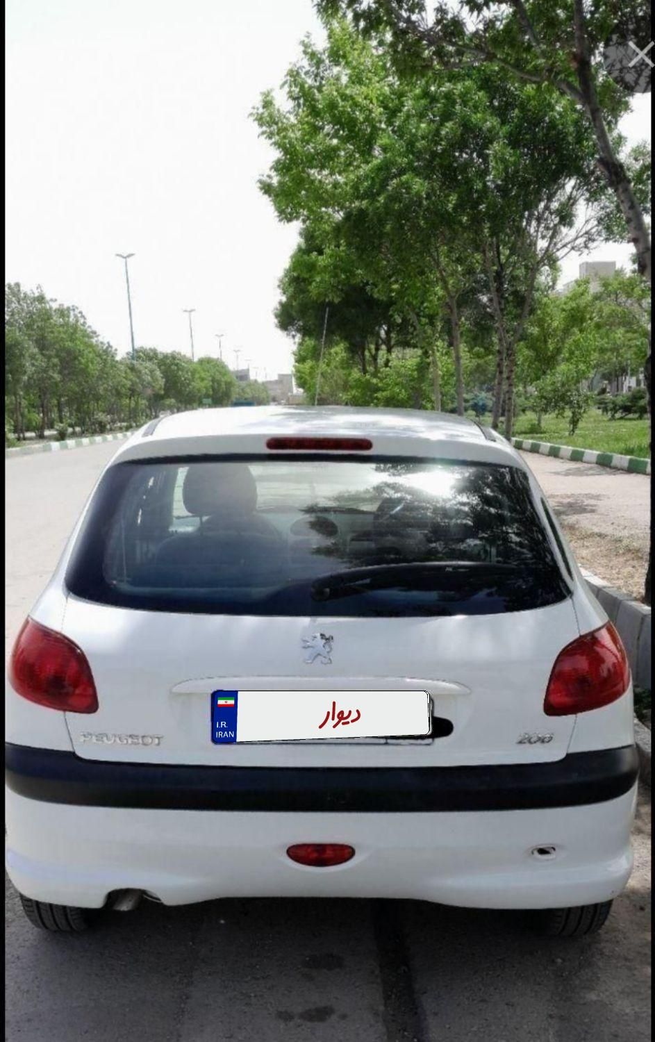 پژو 206 تیپ 3 - 1398