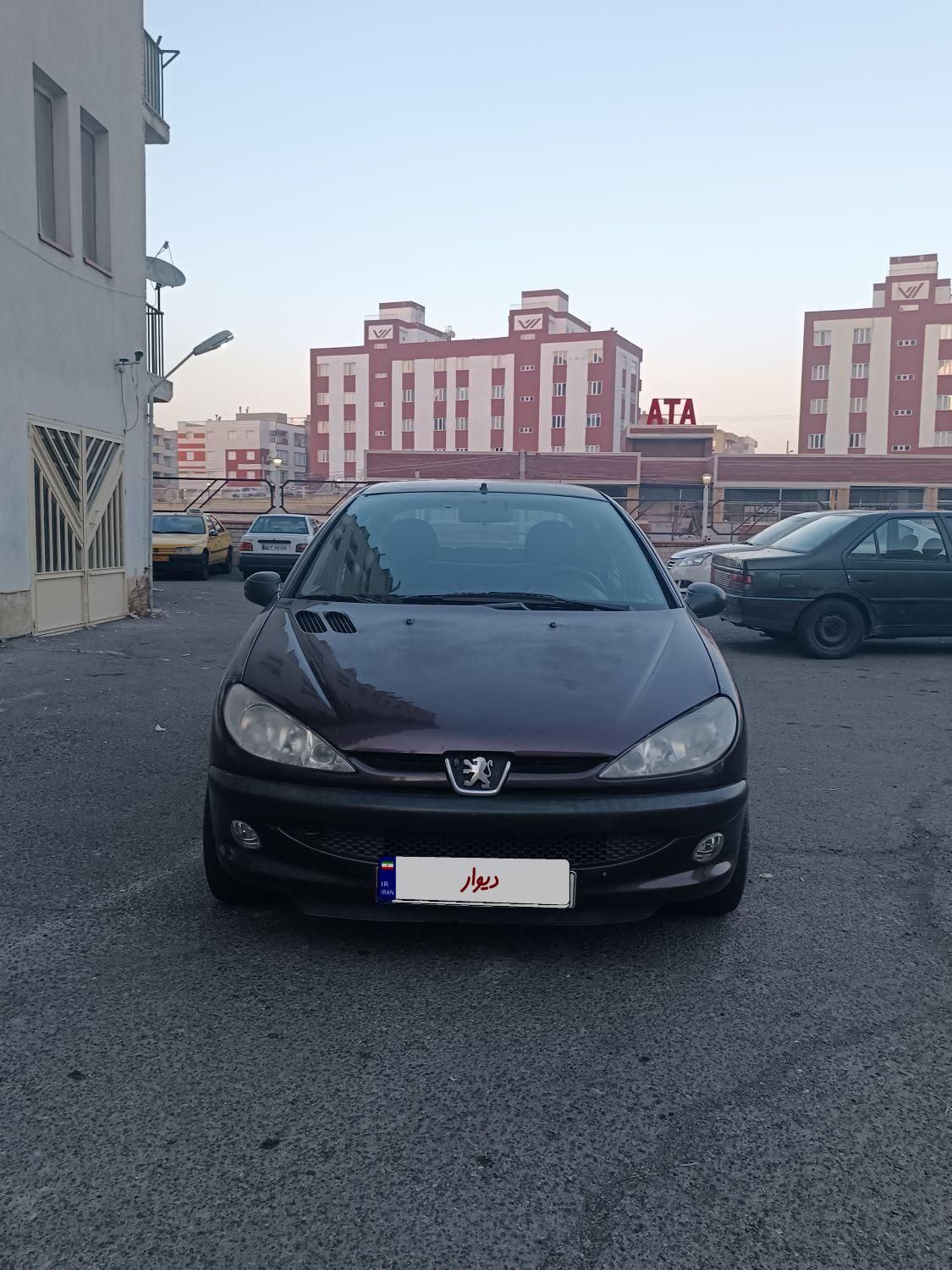 پژو ۲۰۶ صندوق دار v2 - 1388