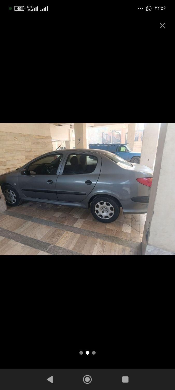 پژو ۲۰۶ صندوق دار v20 - 1389