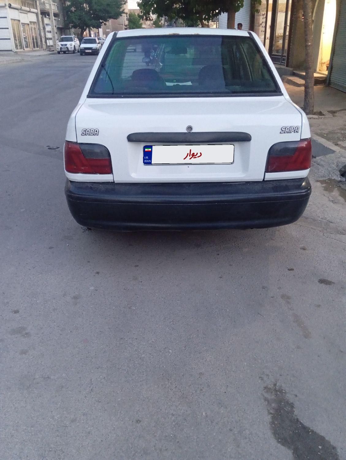 پراید صبا بنزینی - 1382