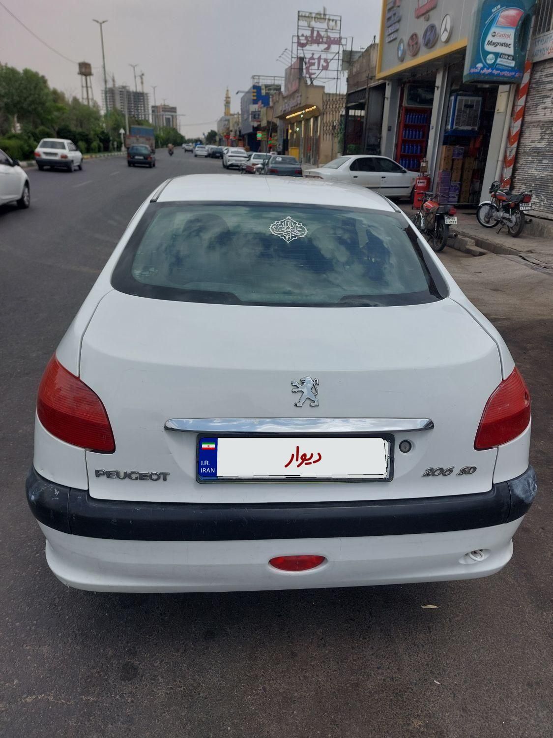 پژو ۲۰۶ صندوق دار v9 - 1391