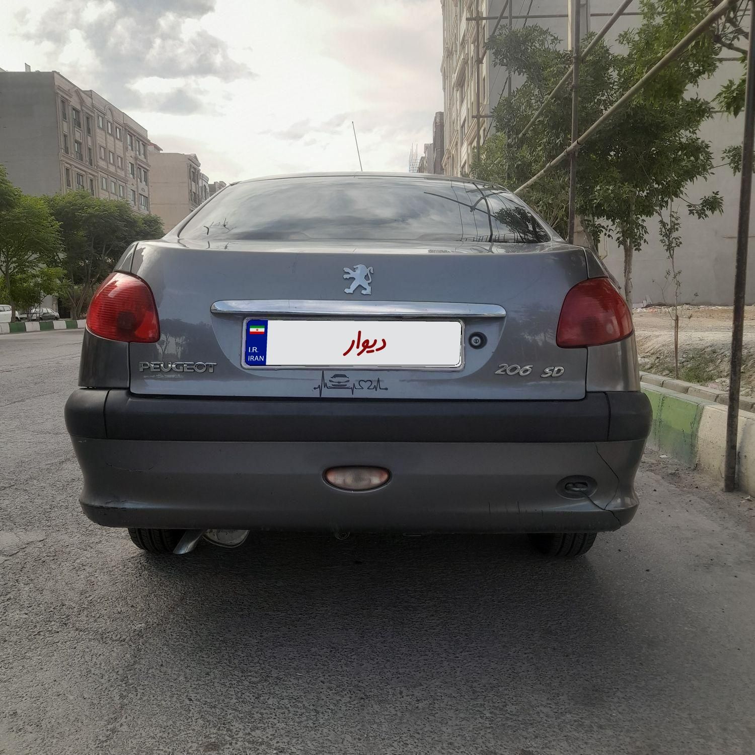 پژو ۲۰۶ صندوق دار v1 - 1390
