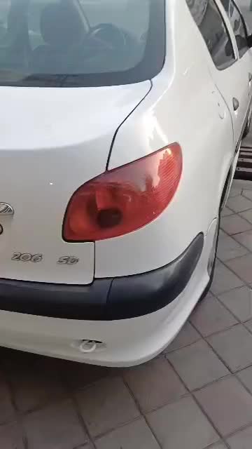 پژو ۲۰۶ صندوق دار v8 - 1396