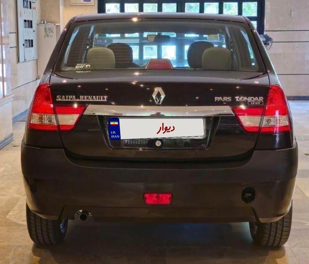رنو پارس تندر گیربکس JHQ + مولتی مدیا - 1395